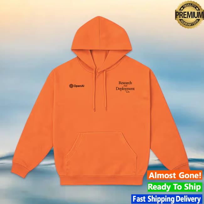 kenny Open Ai Merch Store Research Hoodie Orange kenny Open Ai Merch Store Research Hoodie Orange