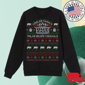 kenny Outkast Merch Store Outkast Holiday Crewneck Sweatshirt Cooler Than A Polar Bears Toenails