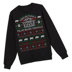 kenny Outkast Merch Store Outkast Holiday Crewneck Sweatshirt Cooler Than A Polar Bears Toenailsa