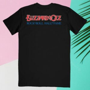 kenny Ozzy Osbourne Store Merch Blizzard Of Ozz Rock Roll Hall Of Fame Tee1