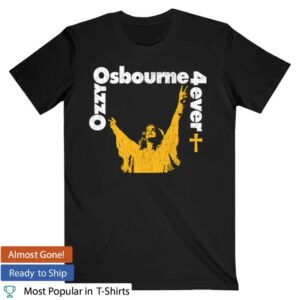 kenny Ozzy Osbourne Store Merch Ozzy 4Ever Blizzard Of Ozz Tour Tee