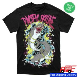 kenny Pacific Skyline Merch Sharks With Lasers Shirt