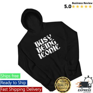 kenny Paris Hilton Merch Shop Busy Being Iconic Hoodied