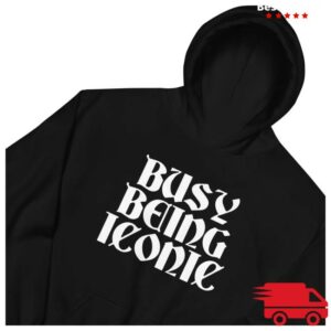 kenny Paris Hilton Merch Shop Busy Being Iconic Hoodiew