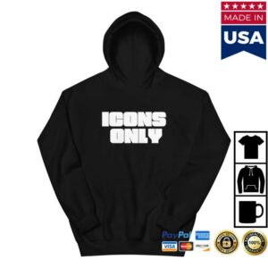 kenny Paris Hilton Merch Shop Icons Only Hoodie