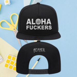 kenny Pepper Merch Og Aloha Fuckers Embroidered Snapback Hat0