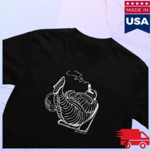 kenny Period Correct Merch Shop Tyred Tee Blacke