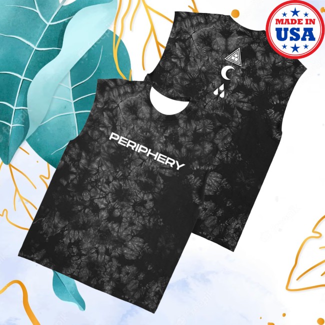 kenny Periphery Merch Store Crystal Sleeveless Tee Black Tie Dye0 kenny Periphery Merch Store Crystal Sleeveless Tee Black Tie Dye0