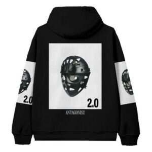 kenny Playboi Carti Merch Store Antagonist 20 Hockey Mask Zip Up Hoodies