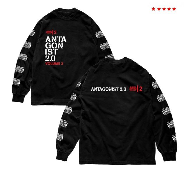 kenny Playboi Carti Merch Store Antagonist 20 Vol 2 Long Sleevess kenny Playboi Carti Merch Store Antagonist 20 Vol 2 Long Sleevess