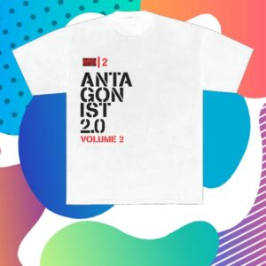 kenny Playboi Carti Merch Store Antagonist 20 Vol 2 White Shirt