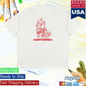 kenny Pleasures X Fortnite Merch Vandy X Fortnite Shirts White