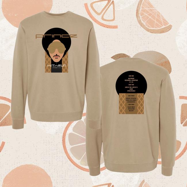 kenny Prince Merch Store Hit N Run Phase Two Tracklist Sweatshirt kenny Prince Merch Store Hit N Run Phase Two Tracklist Sweatshirt