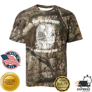 kenny Punk With A Camera Merch Store Thats My Neighbor I Dont Know You Olafh Ace Camo Shirt