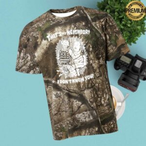kenny Punk With A Camera Merch Store Thats My Neighbor I Dont Know You Olafh Ace Camo Shirta