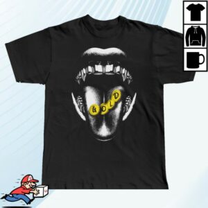 kenny Purereign Clothing Merch Gold Mouth Tee Black