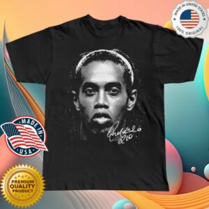 kenny Purereign Clothing Merch Ronaldinho Big Head Tee Black