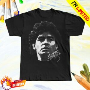 kenny Purereign Clothing Merch Store Maradona Big Head Shirt