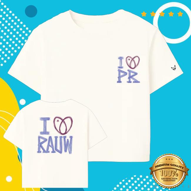 kenny Rauw Alejandro Store I love Rauw Shirt kenny Rauw Alejandro Store I love Rauw Shirt