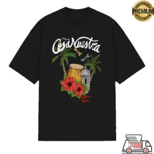 kenny Rauw Alejandro Store Merch Caribeno Tee Black