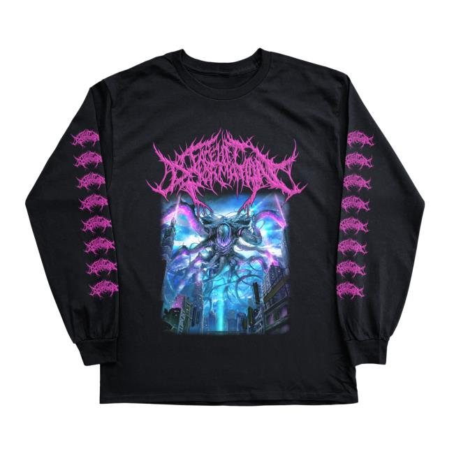 kenny Reality Fade Merch Store Facelift Deformation Dominating The Extermination Long Sleeve kenny Reality Fade Merch Store Facelift Deformation Dominating The Extermination Long Sleeve