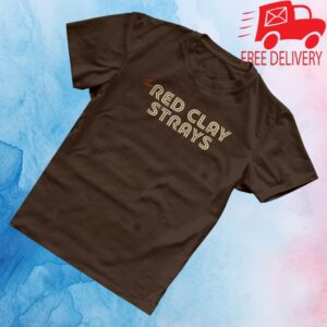 kenny Red Clay Strays Merch Red Clay Strays Moments Stacked Chest Shirt Brown1