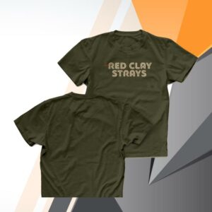 kenny Red Clay Strays Merch Store The Red Clay Strays Moments Stacked Chest T Shirt Forest Green
