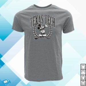 kenny Red Raider Out Fitter Merch Shop Disney X Red Raider Outfitter Texas Tech Scholar Tree Mickey T Shirt