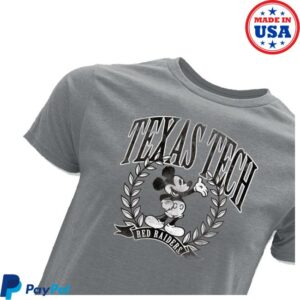 kenny Red Raider Out Fitter Merch Shop Disney X Red Raider Outfitter Texas Tech Scholar Tree Mickey T Shirta