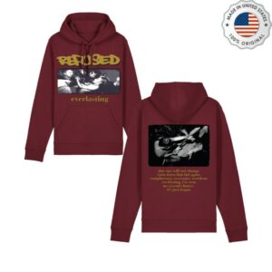 kenny Refused Merch Store Everlasting Pullover Hoodie Maroon