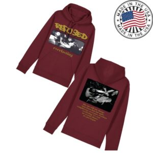 kenny Refused Merch Store Everlasting Pullover Hoodie Maroons