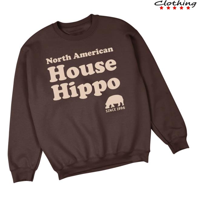 kenny Retrokid Merch Store Retrokid Originals House Hippo Crewneck Dark Chocolatea kenny Retrokid Merch Store Retrokid Originals House Hippo Crewneck Dark Chocolatea