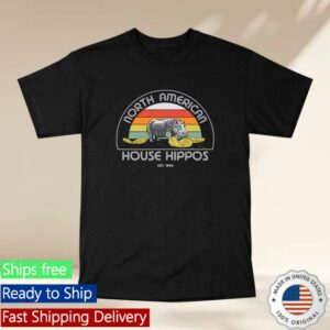 kenny Retrokid Merch Store Retrokid Originals House Hippo T Shirt Black