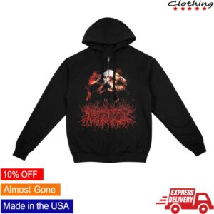kenny Rev3rent Merch Store Skull Zip Up Hoodie 1