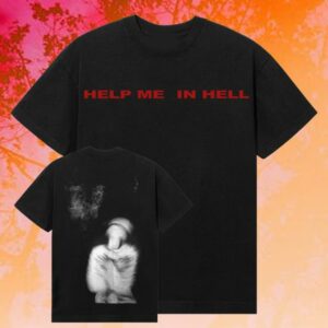 kenny Revenge Merch Shop Help Me In Hell Tee Black Reds