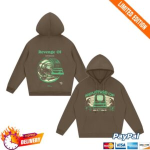 kenny Revenge Of Merch Store Automat Access Dark Brown Streetwear Unisex Fleece Hoodieaa kenny Revenge Of Merch Store Automat Access Dark Brown Streetwear Unisex Fleece Hoodieaa