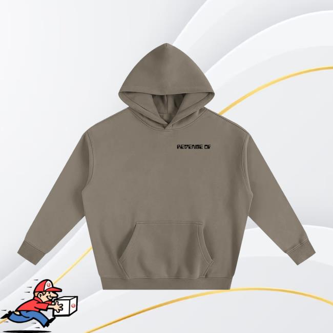 kenny Revenge Of Merch Store Computer Swamp Oversize Fleeced Hoodie kenny Revenge Of Merch Store Computer Swamp Oversize Fleeced Hoodie