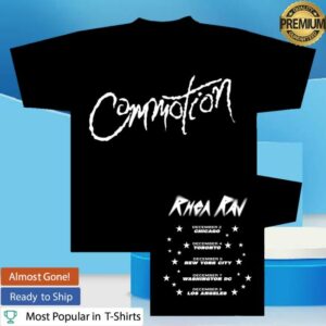 kenny Rhearaj Merch Shop Commotion Tour Tee