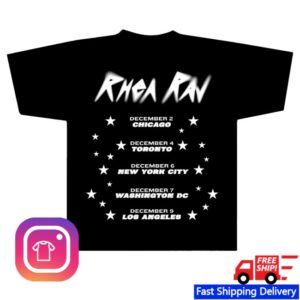 kenny Rhearaj Store Merch Commotion Tour Tee