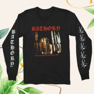 kenny Rockabilia Merch Store Bathory Under The Sign Of The Black Mark Long Sleeve