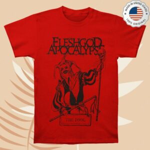 kenny Rockabilia Merch Store Fleshgod Apocalypse The Fool Red Shirt1