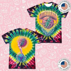 kenny Rockabilia Merch Store Grateful Dead Lithuania Tie Dye Shirt1