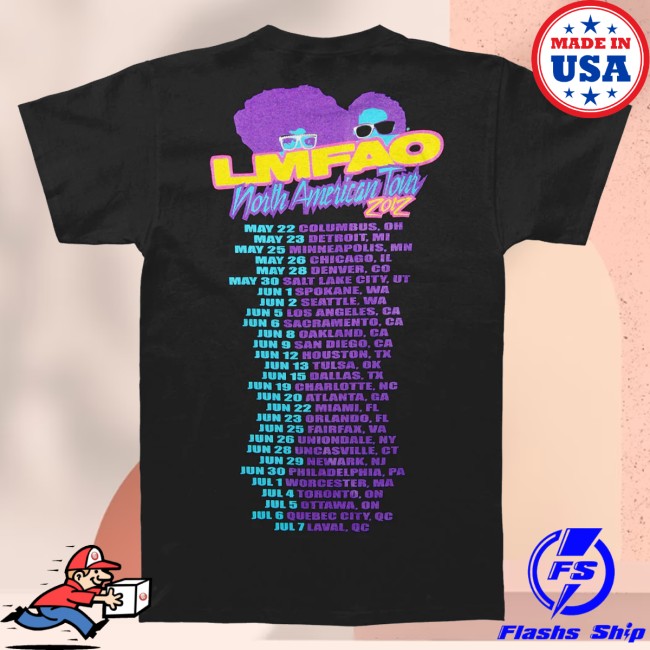 kenny Rockabilia Merch Store Lmfao Sfpr Tour Slim Fit Shirt kenny Rockabilia Merch Store Lmfao Sfpr Tour Slim Fit Shirt