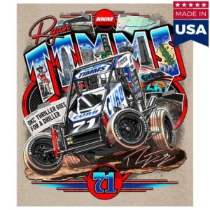 kenny Ryan Timms Merch Store Rtr 2026 Chili Bowl Nationals T Shirtaa