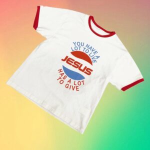 kenny Ryder Studios Merch Store Jesus Saves Faux Double Ringer Tees