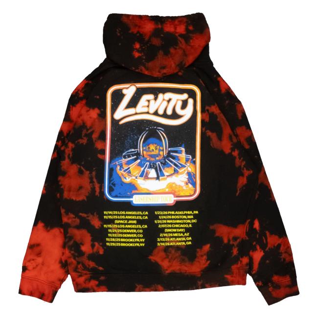 kenny SAU Levity Merch Shop Lasership Tour Red Shift Tie Dye Pullover Hoodie kenny SAU Levity Merch Shop Lasership Tour Red Shift Tie Dye Pullover Hoodie