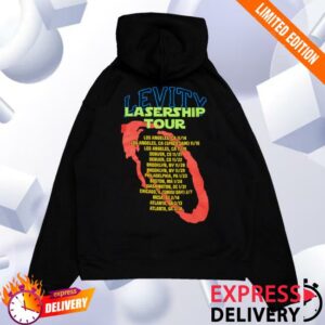kenny SAU Levity Merch Shop Lasership Tour Terminal Landing Pullover Hoodie In Black kenny SAU Levity Merch Shop Lasership Tour Terminal Landing Pullover Hoodie In Black