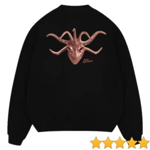 kenny SAU Rauw Alejandro Store Tradicion Es Identidad Crewneck Black