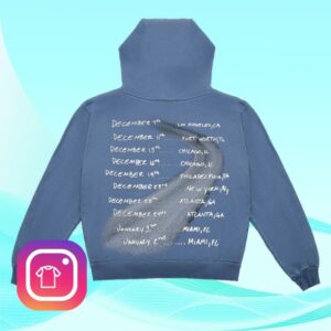 kenny SAU Rodwave Merch Shop Tour Hoodie