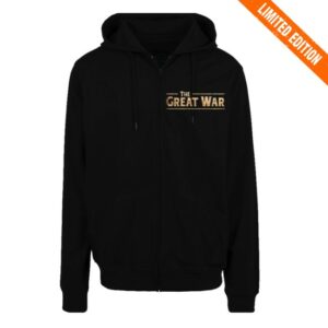 kenny Sabaton Merch Store Crying Soldier Zip Hoodie